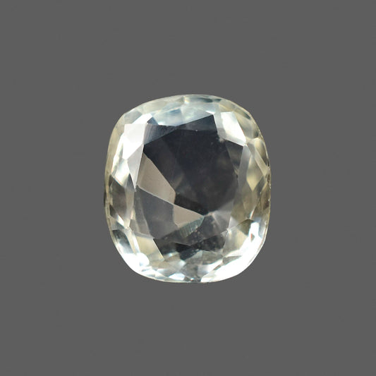 Natural White Sapphire Gemstone Online – Certified, Untreated & Ethically Sourced 1.69 CT