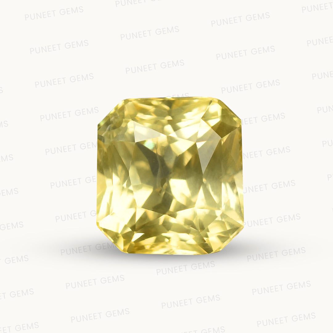Natural Yellow Sapphire (Pukhraj) – Prosperity, Wisdom & Jupiter’s Blessing 10.04 CT