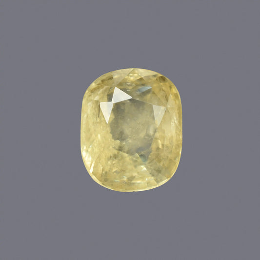 Natural Yellow Sapphire (Pukhraj) – Prosperity, Wisdom & Jupiter’s Blessing 10.09 CT