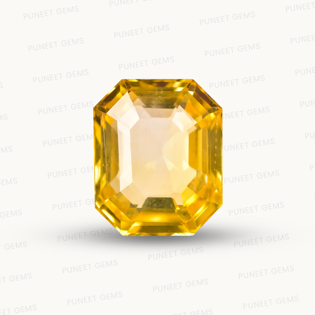 Natural Yellow Sapphire (Pukhraj) – Prosperity, Wisdom & Jupiter’s Blessing 10.50 CT