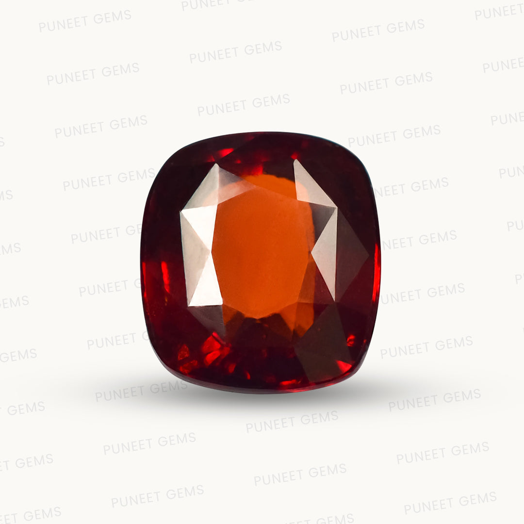 Siloni Gomed Gemstone – Natural Hessonite for Rahu Protection & Success 11.96 CT