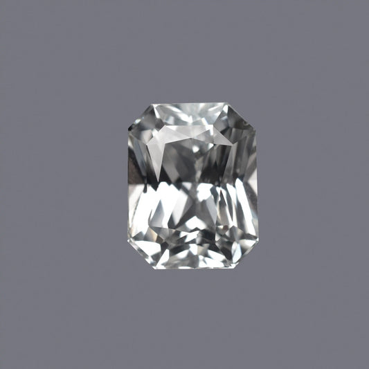 Natural(H) White Sapphire Gemstone Online – Certified & Ethically Sourced 12.38 CT