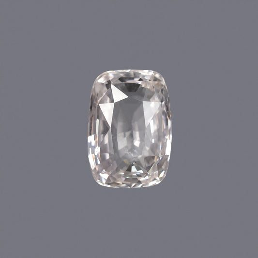 Natural White Sapphire Gemstone Online – Certified, Untreated & Ethically Sourced 12.50 CT
