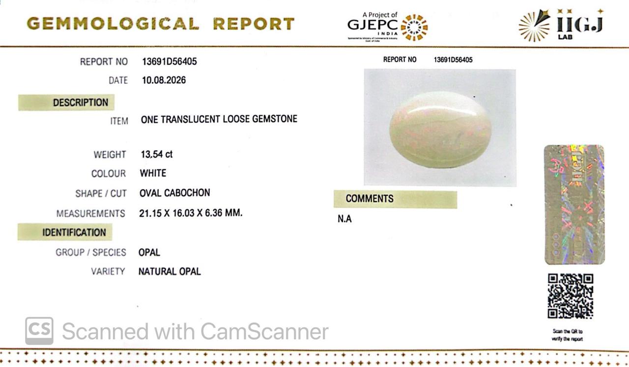 Natural Australian Opal 13.54CT