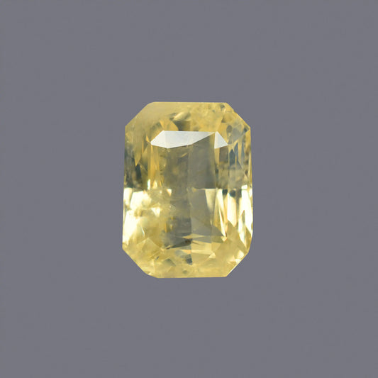 Natural Yellow Sapphire (Pukhraj) – Prosperity, Wisdom & Jupiter’s Blessing 13.36 CT