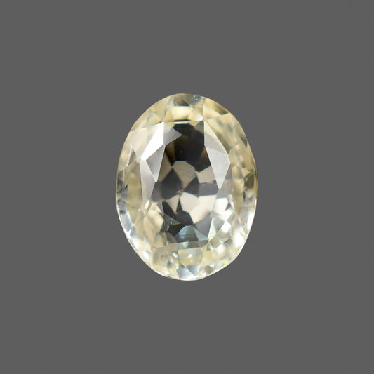 Natural White Sapphire Gemstone Online – Certified, Untreated & Ethically Sourced 2.07 CT