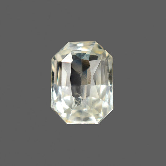 Natural White Sapphire Gemstone Online – Certified, Untreated & Ethically Sourced 2.08 CT