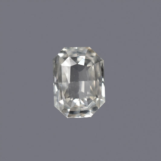 Natural White Sapphire Gemstone Online – Certified, Untreated & Ethically Sourced 2.08 CT