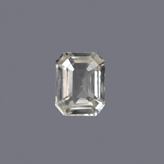 Natural White Sapphire Gemstone Online – Certified, Untreated & Ethically Sourced 2.26 CT