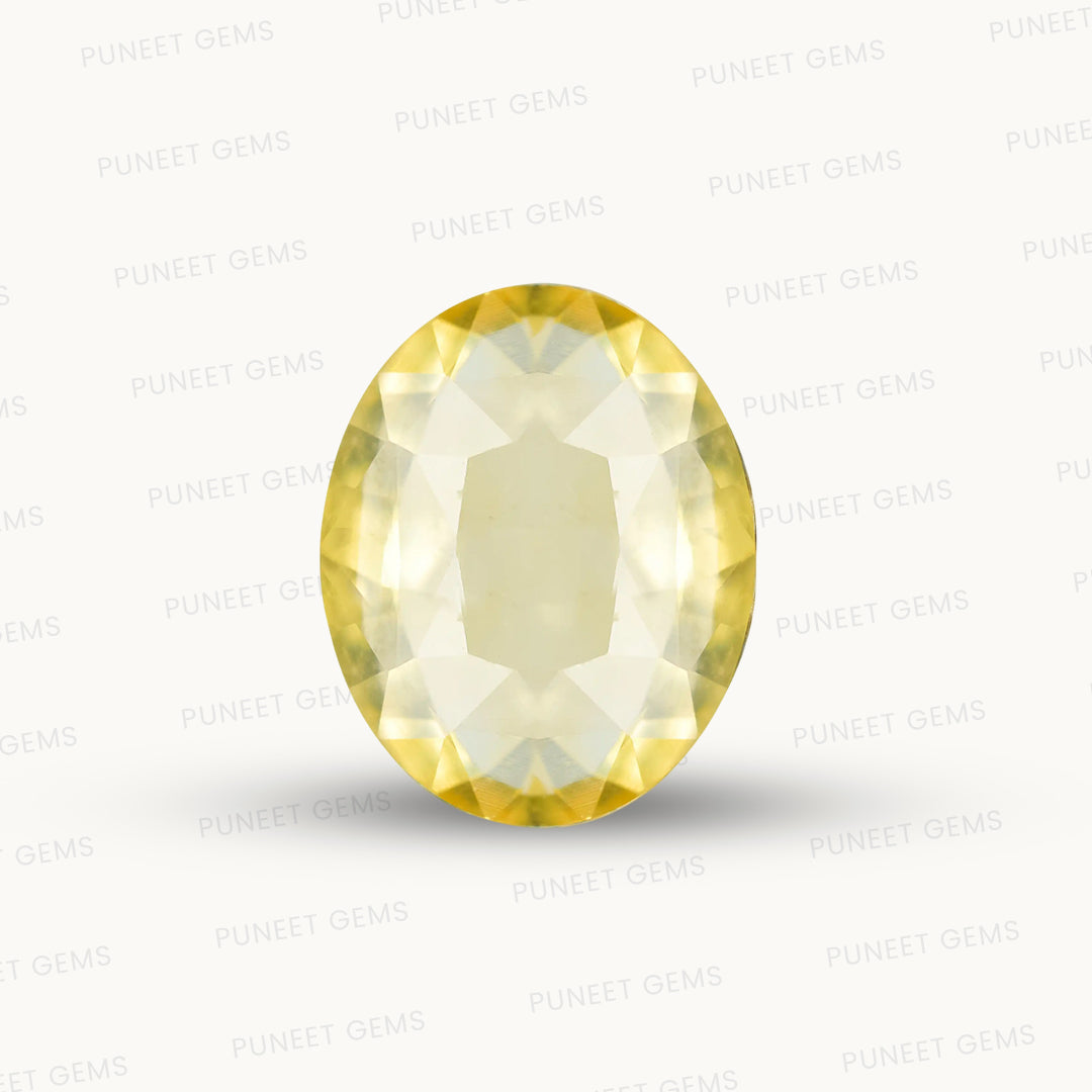 Natural Yellow Sapphire (Pukhraj) – Prosperity, Wisdom & Jupiter’s Blessing 2.56 CT