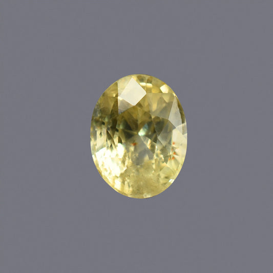 Natural Yellow Sapphire (Pukhraj) – Prosperity, Wisdom & Jupiter’s Blessing 2.65 CT
