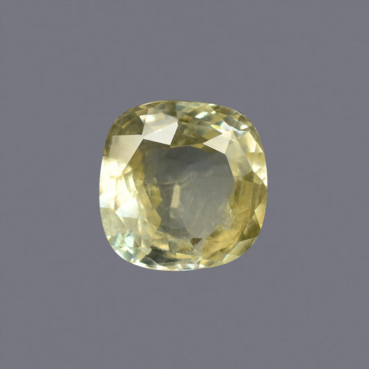 Natural Yellow Sapphire (Pukhraj) – Prosperity, Wisdom & Jupiter’s Blessing 3.05 CT