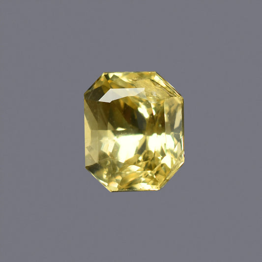 Natural Yellow Sapphire (Pukhraj) – Prosperity, Wisdom & Jupiter’s Blessing 3.08 CT