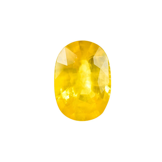 Natural Yellow Sapphire (Thailand) – Prosperity, Wisdom & Jupiter’s Blessing 3.83 CT