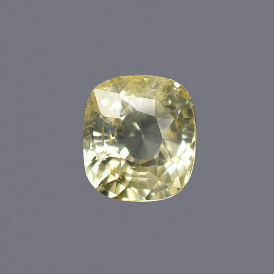 Natural Yellow Sapphire (Pukhraj) – Prosperity, Wisdom & Jupiter’s Blessing 3.89 CT