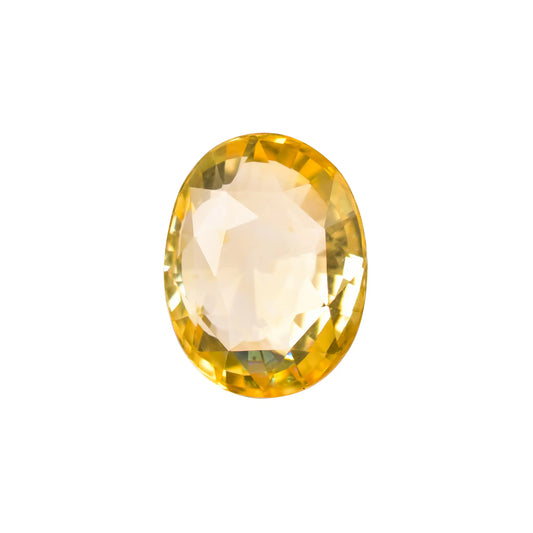 Natural Yellow Sapphire (Pukhraj) – Prosperity, Wisdom & Jupiter’s Blessing 36.57 CT