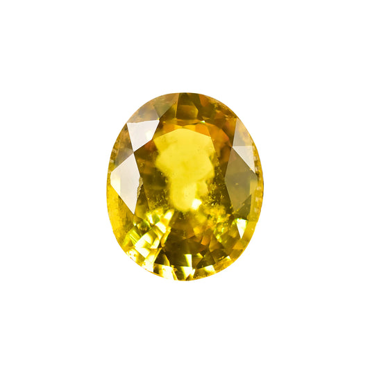 Natural Yellow Sapphire (Thailand) – Prosperity, Wisdom & Jupiter’s Blessing 4.10 CT