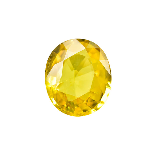 Natural Yellow Sapphire (Thailand) – Prosperity, Wisdom & Jupiter’s Blessing 4.15 CT