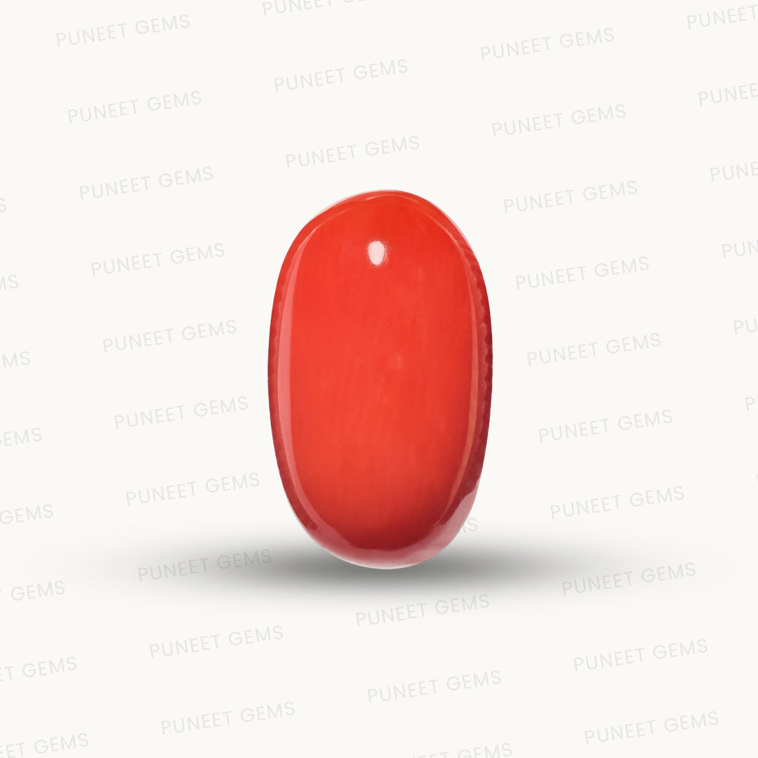 Natural Coral Gemstone – The Gem of Strength, Vitality & Protection 4.26 CT