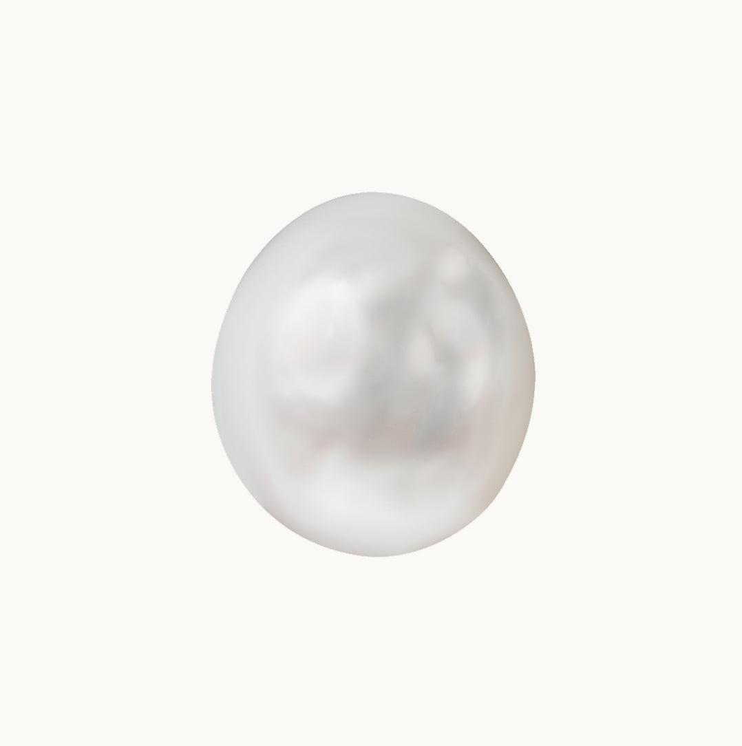 Japanese Keshi Moti – Rare Natural Pearl of Purity, Prosperity & Elegance 4.40 CT