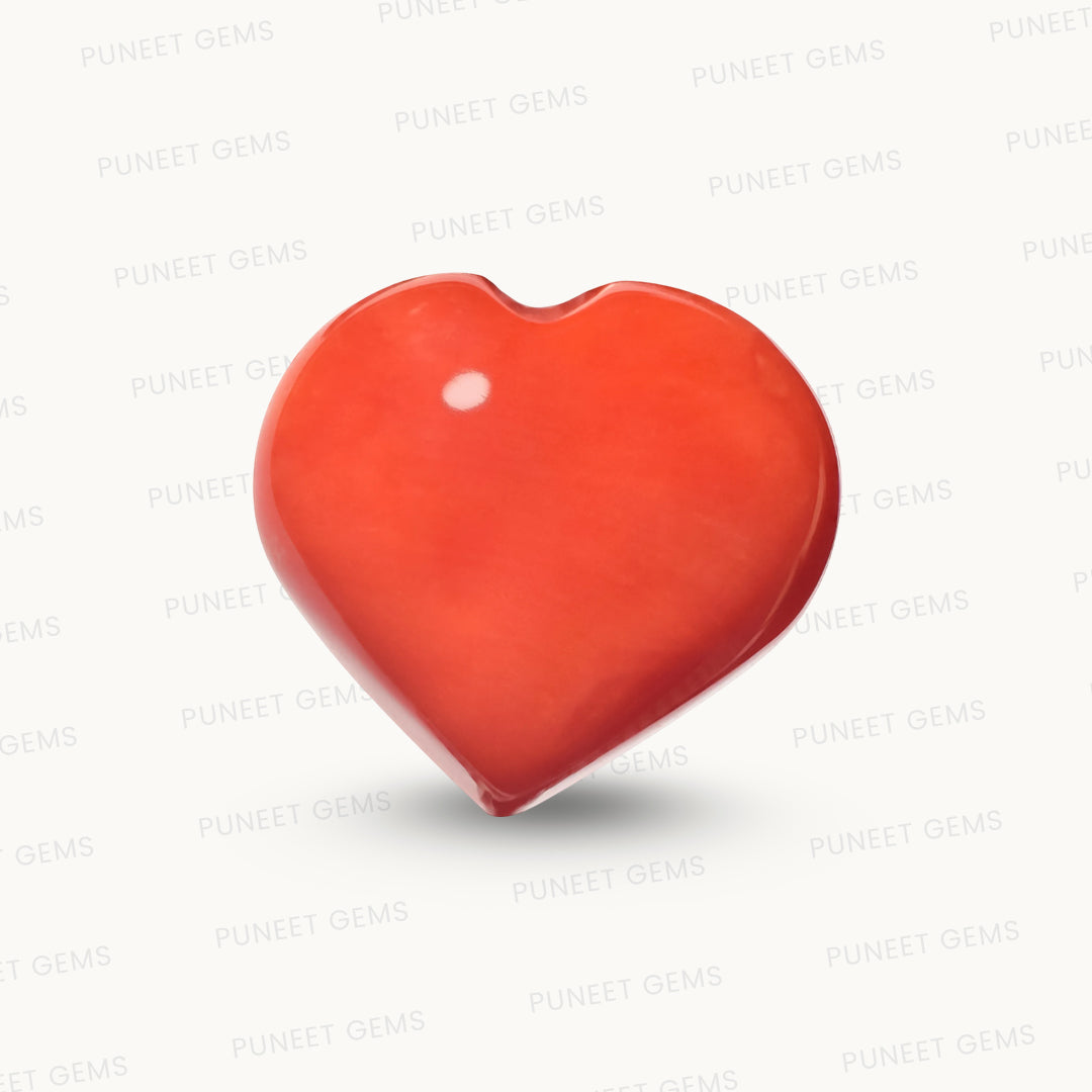 Natural Heart Coral – The Gem of Strength, Vitality & Protection 4.51 CT