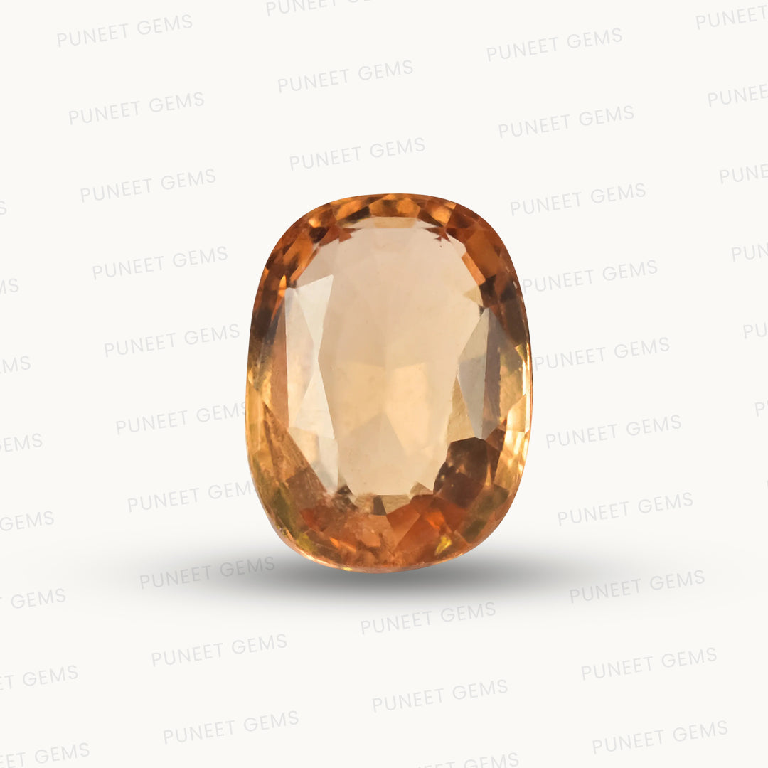 Siloni Gomed Gemstone – Natural Hessonite for Rahu Protection & Success 4.54 CT