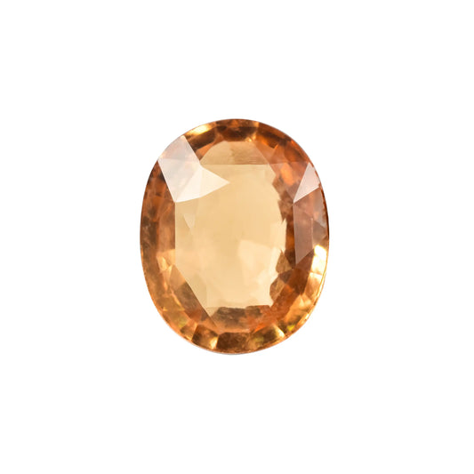 Siloni Gomed Gemstone – Natural Hessonite for Rahu Protection & Success 4.86 CT