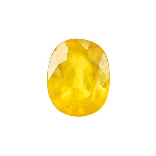Natural Yellow Sapphire (Thailand) – Prosperity, Wisdom & Jupiter’s Blessing 4.98 CT