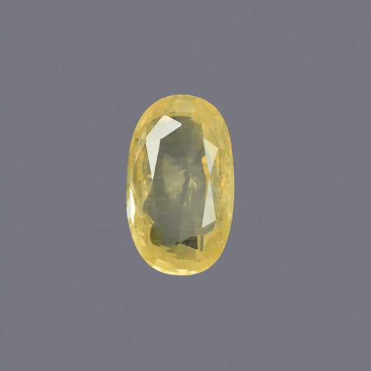 Natural Yellow Sapphire (Pukhraj) – Prosperity, Wisdom & Jupiter’s Blessing 4.99 CT