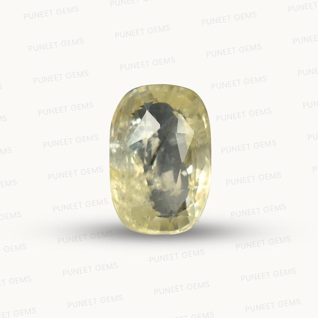 Natural Yellow Sapphire (Pukhraj) – Prosperity, Wisdom & Jupiter’s Blessing 5.03 CT