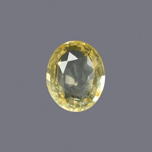 Natural Yellow Sapphire (Pukhraj) – Prosperity, Wisdom & Jupiter’s Blessing 5.05 CT