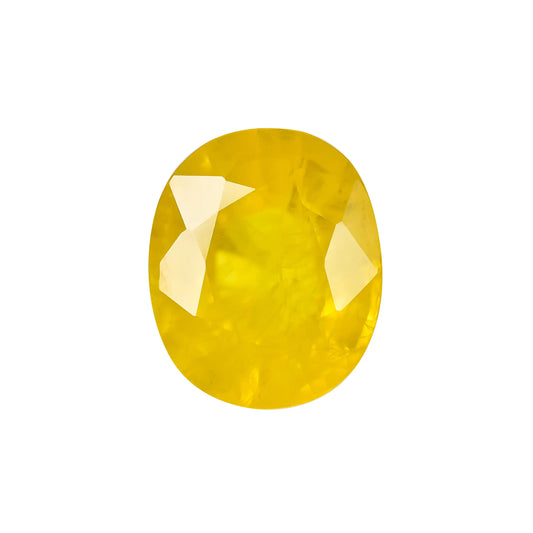 Natural Yellow Sapphire (Thailand) – Prosperity, Wisdom & Jupiter’s Blessing 5.14 CT