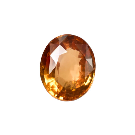 Siloni Gomed Gemstone – Natural Hessonite for Rahu Protection & Success 5.44 CT