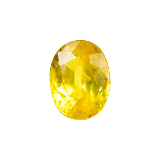 Natural Yellow Sapphire (Thailand) – Prosperity, Wisdom & Jupiter’s Blessing 5.44 CT