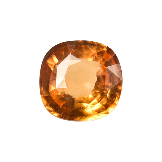Siloni Gomed Gemstone – Natural Hessonite for Rahu Protection & Success 5.51 CT