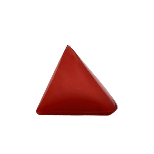 Natural Triangle Coral – The Gem of Strength, Vitality & Protection 5.70 CT