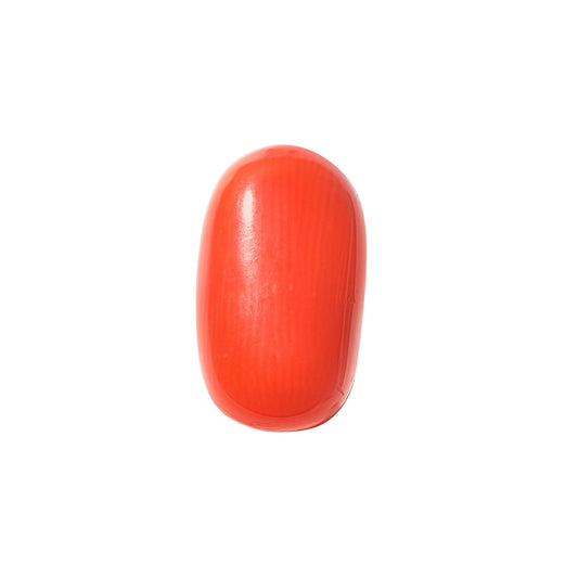 Natural Coral Gemstone – The Gem of Strength, Vitality & Protection 5.75 CT