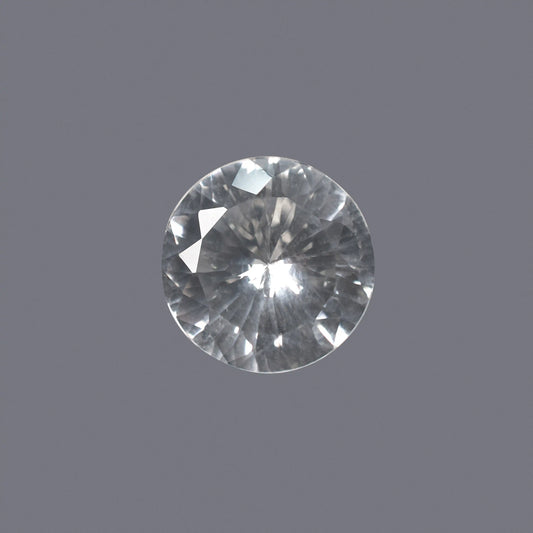 Natural White Sapphire Gemstone Online – Certified, Untreated & Ethically Sourced 5.75 CT