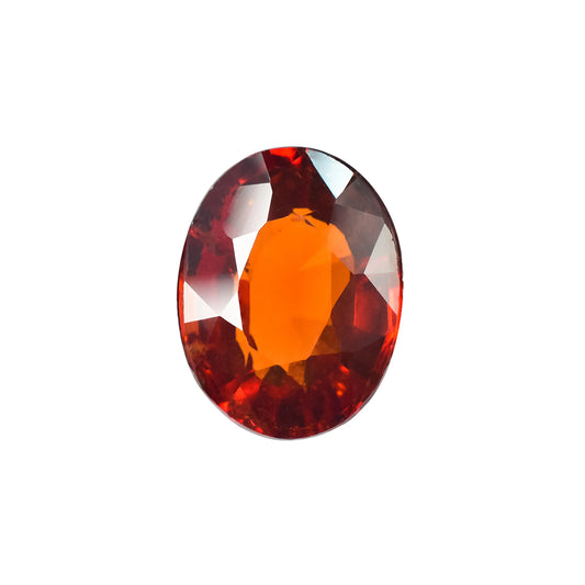 Siloni Gomed Gemstone – Natural Hessonite for Rahu Protection & Success 5.87 CT