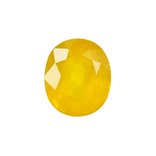 Natural Yellow Sapphire (Thailand) – Prosperity, Wisdom & Jupiter’s Blessing 6.01 CT
