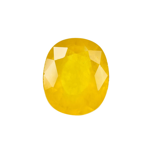 Natural Yellow Sapphire (Thailand) – Prosperity, Wisdom & Jupiter’s Blessing 6.10 CT