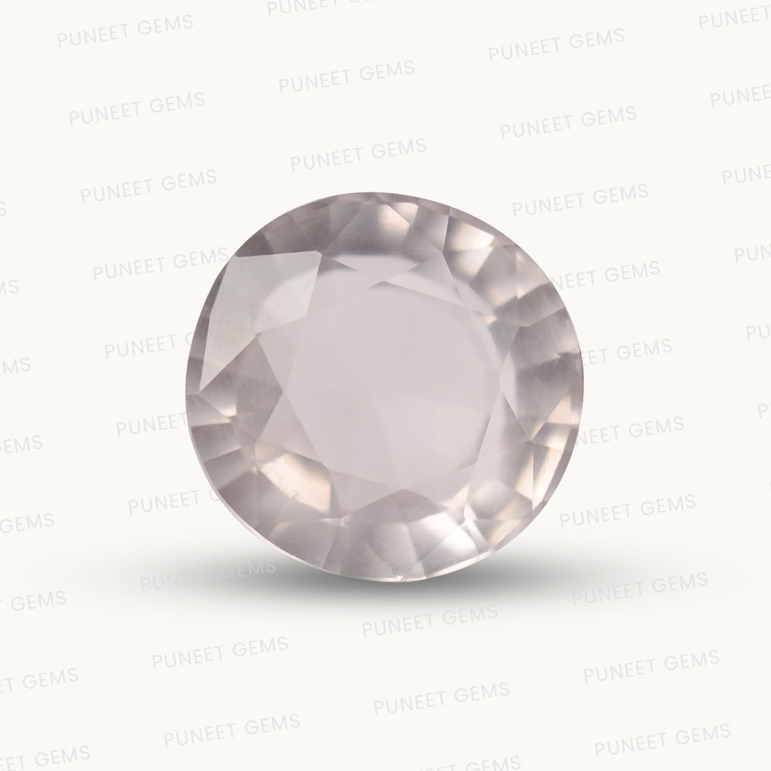 Natural Rose Quartz Gemstone 6.11 CT