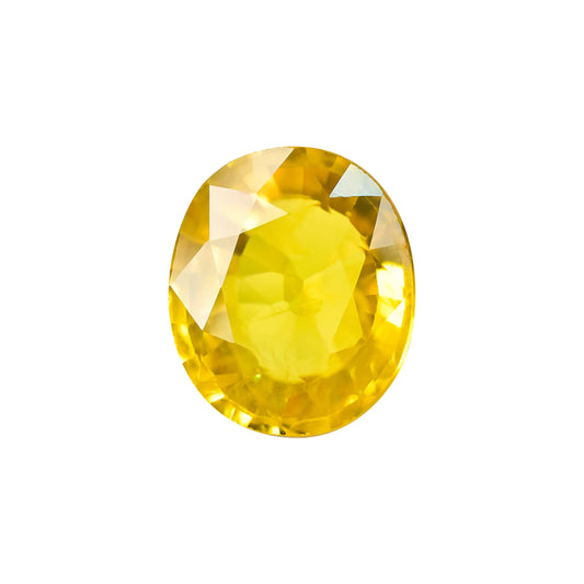 Natural Yellow Sapphire (Thailand) – Prosperity, Wisdom & Jupiter’s Blessing 6.17 CT