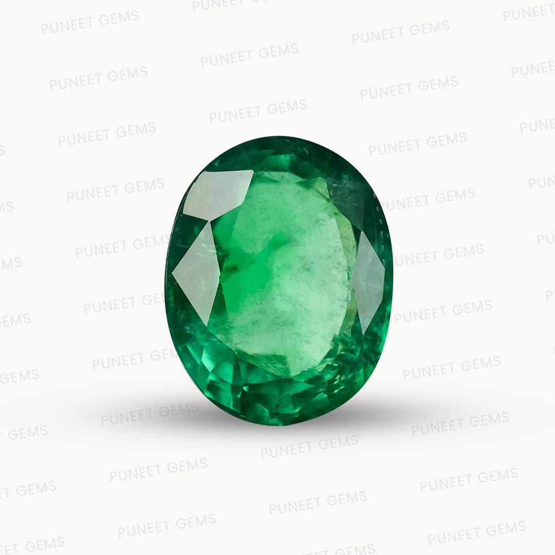 Natural Emerald (Panna) – Wisdom, Prosperity & Planet Mercury’s Blessing 6.22 CT