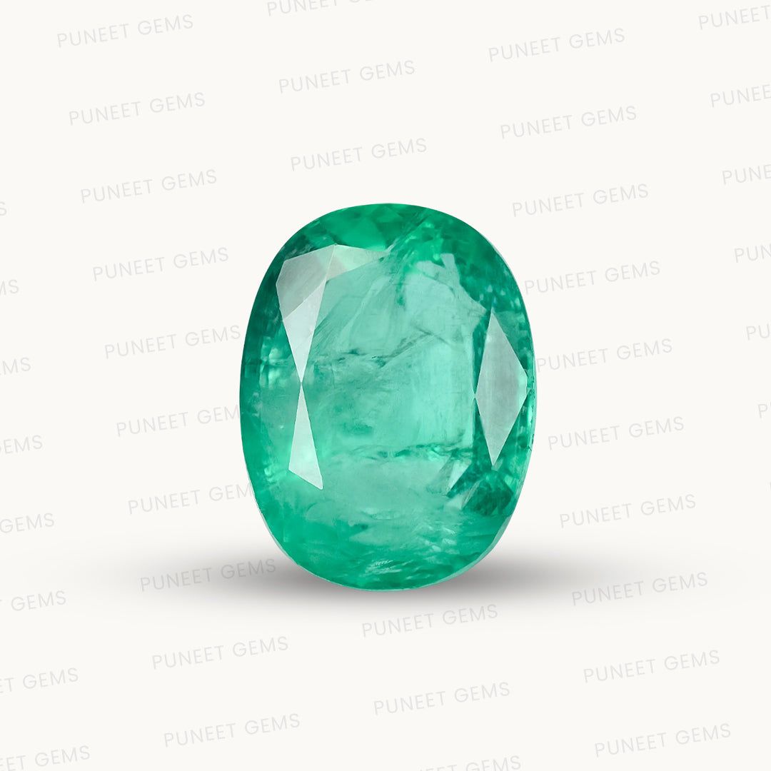 Natural Emerald (Panna) – Wisdom, Prosperity & Planet Mercury’s Blessing 6.29 CT