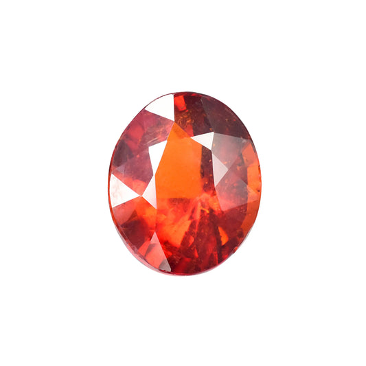 Siloni Gomed Gemstone – Natural Hessonite for Rahu Protection & Success 6.32 CT