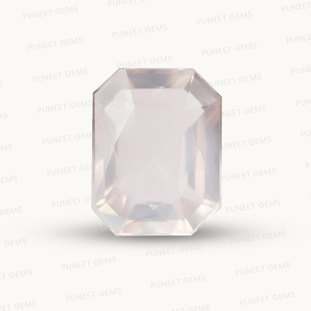 Natural Rose Quartz Gemstone 6.34 CT