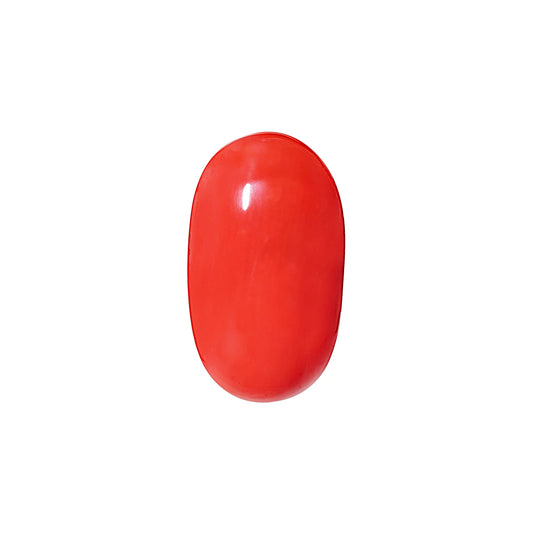 Natural Red Coral (Moonga) – Italy Origin – Certified & Untreated Gemstone for Mars Energy 6.37 CT