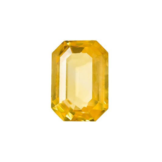 Natural Yellow Sapphire (Pukhraj) – Prosperity, Wisdom & Jupiter’s Blessing 6.42 CT