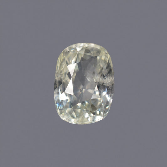 Natural White Sapphire Gemstone Online – Certified, Untreated & Ethically Sourced 6.50 CT